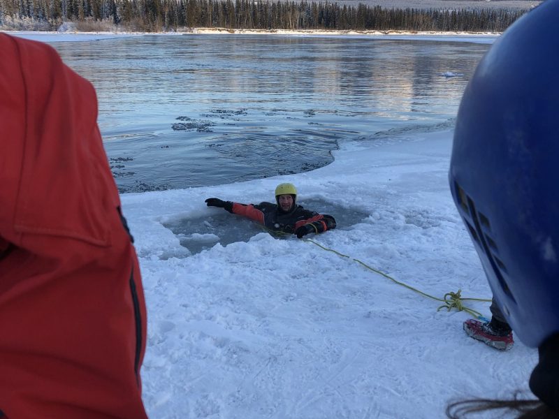 Ice Rescue River Training-4