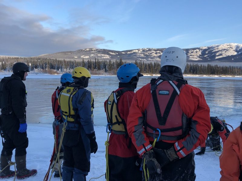 Ice Rescue River Training Ice Rescue River Training